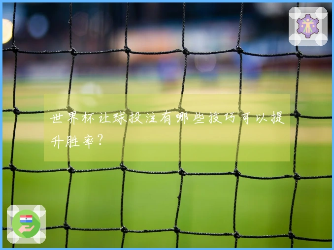 世界杯让球投注有哪些技巧可以提升胜率？
